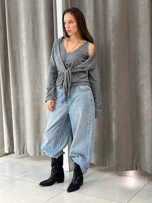 Комплект кардиган+ майка