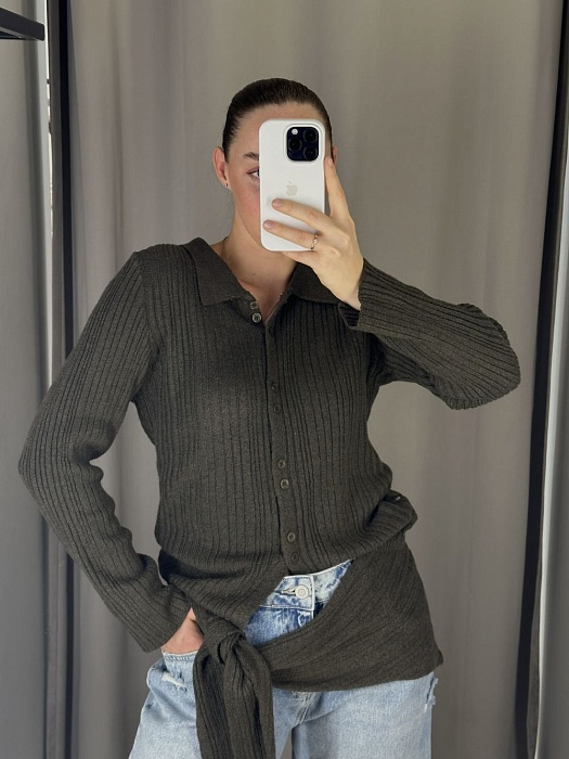 Комплект джемпер+ косынка