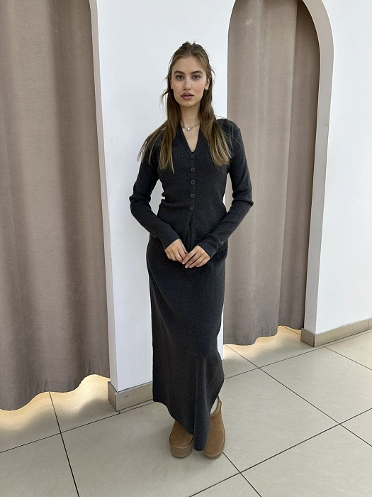 Комплект кардиган с юбкой